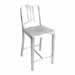 emeco aluminum navy stool