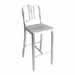 emeco aluminum navy stool