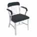 emeco aluminum navy armchair