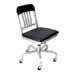 emeco aluminum navy swivel chair