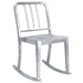 emeco aluminum heritage rocking chair