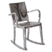 emeco hudson aluminum rocking chair designed by starck