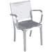 emeco hudson aluminum stacking armchair designed by starck